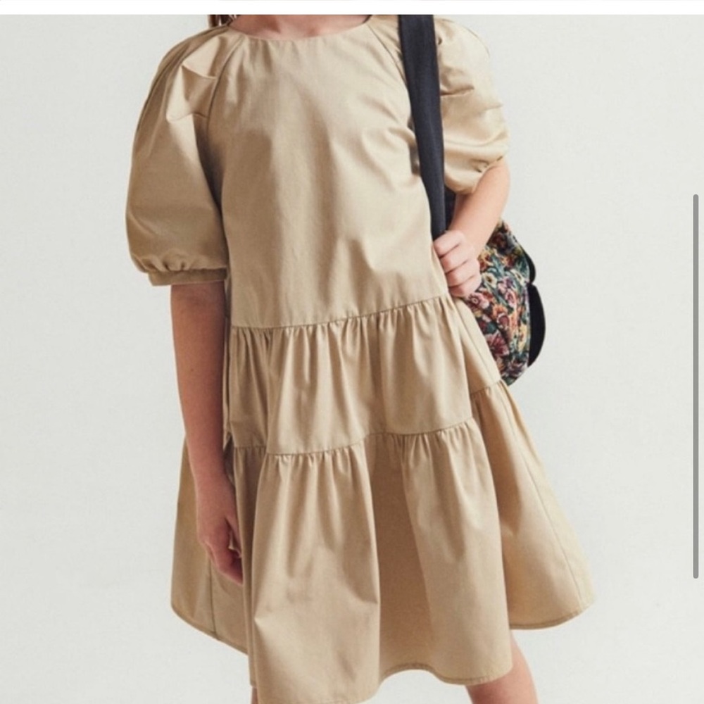 Zara girls voluminous dress